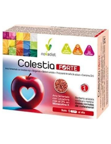 Colestia Forte 30 Capsulas Envase de 30 cápsulas vegetales. de Novadiet